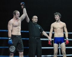 Beysik Gobedzhishvili and Andrey Kiyko