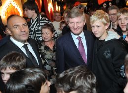 Rinat Akhmetov and Igor Krutoy