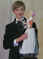 Fancy-dress ball participant