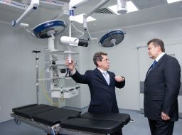 Viktor Yanukovich and Illya Yemets