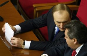 Yevgeniy Blazhivskiy and Artem Pshonka