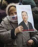 Participant of picket