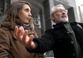 Serge Avedikian and Emmanuelle Fociyon