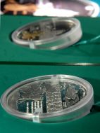 Памятная монета “Остров Хортица на Днепре - колыбель украинского казачества”