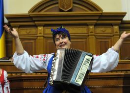Ukrainian Parliament’s choir