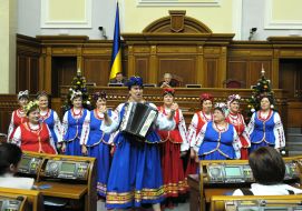 Ukrainian Parliament’s choir