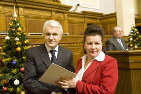 Vladimir Litvin, Valentin Zaychuk and Nina Sitnichenko