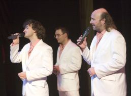 Vladimir Trach, Sergey Harchenko and Vladimir Suhin