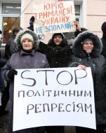 Participants of protest action