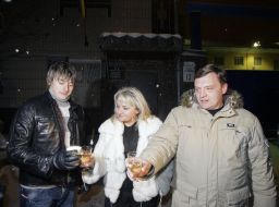 Irina Lutsenko, Yuriy Grymchak and Aleksandr Lutsenko