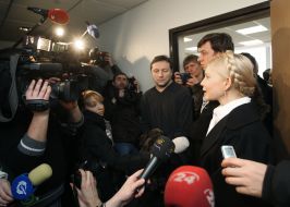 Yuliya Timoshenko and Oles Doniy