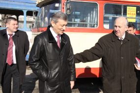 Vasiliy Dzharty, Nikolay Poritskiy and Valeriy Zaikin