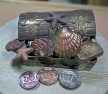 Скриня зі скарбами з шоколаду