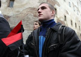 Participants of celebration in honour of students’ memory