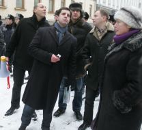 Олесь Доний и Андрей Парубий
