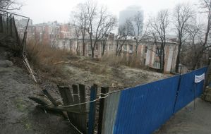 Place of future building