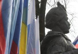 The monument to Bogdan Hmelnitskiy