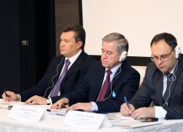 Viktor Yanukovich and Anatoliy Kinakh