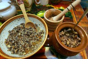 Hungry kutya in Epiphany Eve