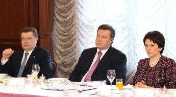 Viktor Yanukovich and Konstantin Grishchenko