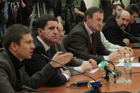 Aleksandr Danilyuk, Zoryan Shkiryak, Mikhail Ratushny and Anatoliy Seminoga