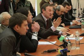 Aleksandr Danilyuk, Zoryan Shkiryak, Mikhail Ratushny and Anatoliy Seminoga