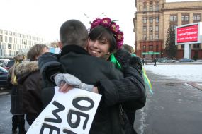 Активистка женского движения FEMEN