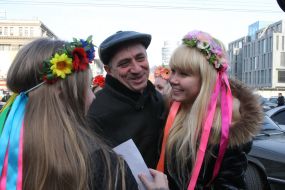 Активистки женского движения FEMEN