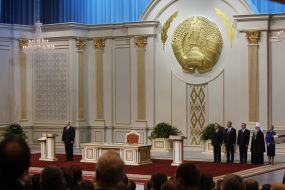 Inauguration of President of Byelorussia