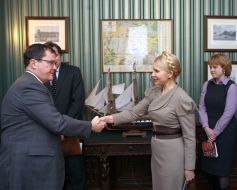 Yuliya Tymoshenko and Thomas Melia