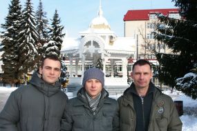 Nikolay Shymko, Vladimir Roshko and Dmitriy Necheporenko