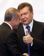 Viktor Yanukovich and Recep Tayyip Erdogan
