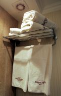 Shelf with towel