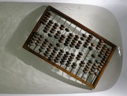 Abacus in water