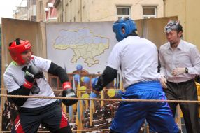 Participants of street performance