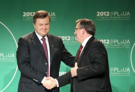 Віктор Янукович та Броніслав Коморовський