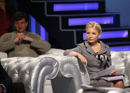 Yuliya Timoshenko and Oles Doniy