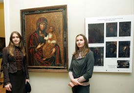 Aleksandra Glivka and Anastasiya Bodnar