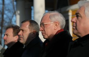 Aleksandr Popov, Andrey Klyuev, Anatoliy Prisyazhnyuk and Nikolay Azarov