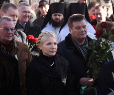 Yuliya Timoshenko, Vladimir Yavorivskiy and Anatoliy Seminоga