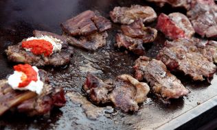 Жареное мясо