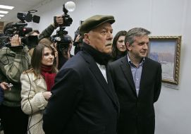 Stanislav Govorukhin and Mikhail Zurabov