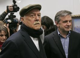 Stanislav Govorukhin and Mikhail Zurabov
