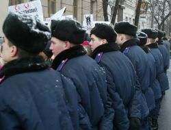 Сотрудники милиции