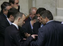 Andrey Kozhemyakin, Yuriy Miroshnichenko and Ruslan Knyazevich
