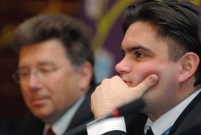 Мартін Каллен та Маркіян Лубкивській 