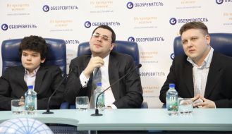 Vladimir Baklan, Pavel Kuftyrev and Ilya Nizhnik