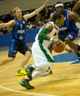 Keddrik Meys, Aleksey Shepkin and Aaron Petwa