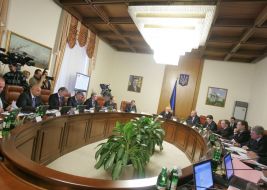Ukraine's Cabinet session