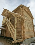 Small architectural building  in «Park Kievan Russia»